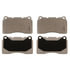 MX1016 by WAGNER - Wagner Brake ThermoQuiet MX1016 Semi-Metallic Disc Brake Pad Set