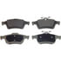 MX1095A by WAGNER - Wagner Brake ThermoQuiet MX1095A Semi-Metallic Disc Brake Pad Set