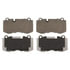 MX1223 by WAGNER - Wagner Brake ThermoQuiet MX1223 Semi-Metallic Disc Brake Pad Set