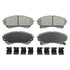 MX1331A by WAGNER - Wagner Brake ThermoQuiet MX1331A Semi-Metallic Disc Brake Pad Set
