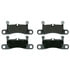 MX1453 by WAGNER - Wagner Brake ThermoQuiet MX1453 Semi-Metallic Disc Brake Pad Set