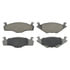 PD280 by WAGNER - Wagner Brake ThermoQuiet PD280 Disc Brake Pad Set
