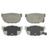 PD272 by WAGNER - Wagner Brake ThermoQuiet PD272 Ceramic Disc Brake Pad Set