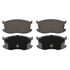 PD297 by WAGNER - Wagner Brake ThermoQuiet PD297 Ceramic Disc Brake Pad Set