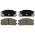 PD299 by WAGNER - Wagner Brake ThermoQuiet PD299 Disc Brake Pad Set