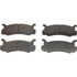 PD366 by WAGNER - Wagner Brake ThermoQuiet PD366 Ceramic Disc Brake Pad Set