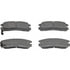 PD383 by WAGNER - Wagner Brake ThermoQuiet PD383 Disc Brake Pad Set