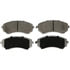 PD422 by WAGNER - Wagner Brake ThermoQuiet PD422 Disc Brake Pad Set