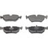PD517 by WAGNER - Wagner Brake ThermoQuiet PD517 Disc Brake Pad Set