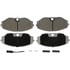 PD486 by WAGNER - Wagner Brake ThermoQuiet PD486 Disc Brake Pad Set