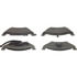 PD544 by WAGNER - Wagner Brake ThermoQuiet PD544 Disc Brake Pad Set