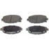 PD571 by WAGNER - Wagner Brake ThermoQuiet PD571 Disc Brake Pad Set