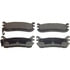 PD636 by WAGNER - Wagner Brake ThermoQuiet PD636 Ceramic Disc Brake Pad Set