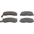 PD615 by WAGNER - Wagner Brake ThermoQuiet PD615 Disc Brake Pad Set