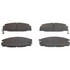 QC363A by WAGNER - Wagner Brake ThermoQuiet QC363A Ceramic Disc Brake Pad Set