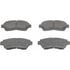 QC476 by WAGNER - Wagner Brake ThermoQuiet QC476 Ceramic Disc Brake Pad Set