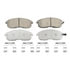 QC430 by WAGNER - Wagner Brake ThermoQuiet QC430 Ceramic Disc Brake Pad Set