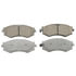 QC462 by WAGNER - Wagner Brake ThermoQuiet QC462 Ceramic Disc Brake Pad Set