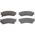 PD893 by WAGNER - Wagner Brake ThermoQuiet PD893 Disc Brake Pad Set