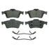 PD973A by WAGNER - Wagner Brake ThermoQuiet PD973A Disc Brake Pad Set