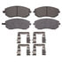 PD929A by WAGNER - Wagner Brake ThermoQuiet PD929A Ceramic Disc Brake Pad Set