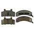 Wagner QC215 Disc Brake Pad Set Wagner Brake ThermoQuiet QC215 Ceramic Disc Brake Pad Set