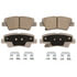 PD1313 by WAGNER - Wagner Brake ThermoQuiet PD1313 Ceramic Disc Brake Pad Set