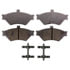 QC659 by WAGNER - Wagner Brake ThermoQuiet QC659 Ceramic Disc Brake Pad Set