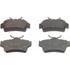 Wagner QC627 Disc Brake Pad Set Wagner Brake ThermoQuiet QC627 Ceramic Disc Brake Pad Set