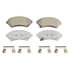 QC699 by WAGNER - Wagner Brake ThermoQuiet QC699 Ceramic Disc Brake Pad Set