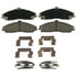 QC731 by WAGNER - Wagner Brake ThermoQuiet QC731 Ceramic Disc Brake Pad Set