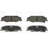 QC732B by WAGNER - Wagner Brake ThermoQuiet QC732B Ceramic Disc Brake Pad Set