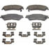 QC729 by WAGNER - Wagner Brake ThermoQuiet QC729 Ceramic Disc Brake Pad Set