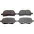QC741 by WAGNER - Wagner Brake ThermoQuiet QC741 Ceramic Disc Brake Pad Set