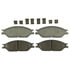 Wagner QC803 Disc Brake Pad Set Wagner Brake ThermoQuiet QC803 Ceramic Disc Brake Pad Set