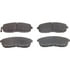 Wagner QC815C Disc Brake Pad Set Wagner Brake ThermoQuiet QC815C Ceramic Disc Brake Pad Set