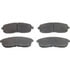 Wagner QC815B Disc Brake Pad Set Wagner Brake ThermoQuiet QC815B Ceramic Disc Brake Pad Set