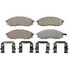 QC830A by WAGNER - Wagner Brake ThermoQuiet QC830A Ceramic Disc Brake Pad Set