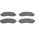 QC833B by WAGNER - Wagner Brake ThermoQuiet QC833B Ceramic Disc Brake Pad Set