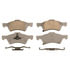 QC857 by WAGNER - Wagner Brake ThermoQuiet QC857 Ceramic Disc Brake Pad Set