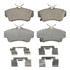 QC841 by WAGNER - Wagner Brake ThermoQuiet QC841 Ceramic Disc Brake Pad Set