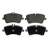 QC872 by WAGNER - Wagner Brake ThermoQuiet QC872 Ceramic Disc Brake Pad Set