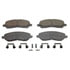 QC866A by WAGNER - Wagner Brake ThermoQuiet QC866A Ceramic Disc Brake Pad Set