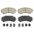 QC867 by WAGNER - Wagner Brake ThermoQuiet QC867 Ceramic Disc Brake Pad Set