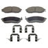 QC888A by WAGNER - Wagner Brake ThermoQuiet QC888A Ceramic Disc Brake Pad Set