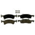 QC934 by WAGNER - Wagner Brake ThermoQuiet QC934 Ceramic Disc Brake Pad Set