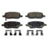 Wagner QC1093 Disc Brake Pad Set Wagner Brake ThermoQuiet QC1093 Ceramic Disc Brake Pad Set
