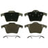 QC980 by WAGNER - Wagner Brake ThermoQuiet QC980 Ceramic Disc Brake Pad Set