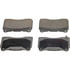 Wagner QC1001 Disc Brake Pad Set Wagner Brake ThermoQuiet QC1001 Ceramic Disc Brake Pad Set