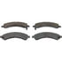 QC989 by WAGNER - Wagner Brake ThermoQuiet QC989 Ceramic Disc Brake Pad Set